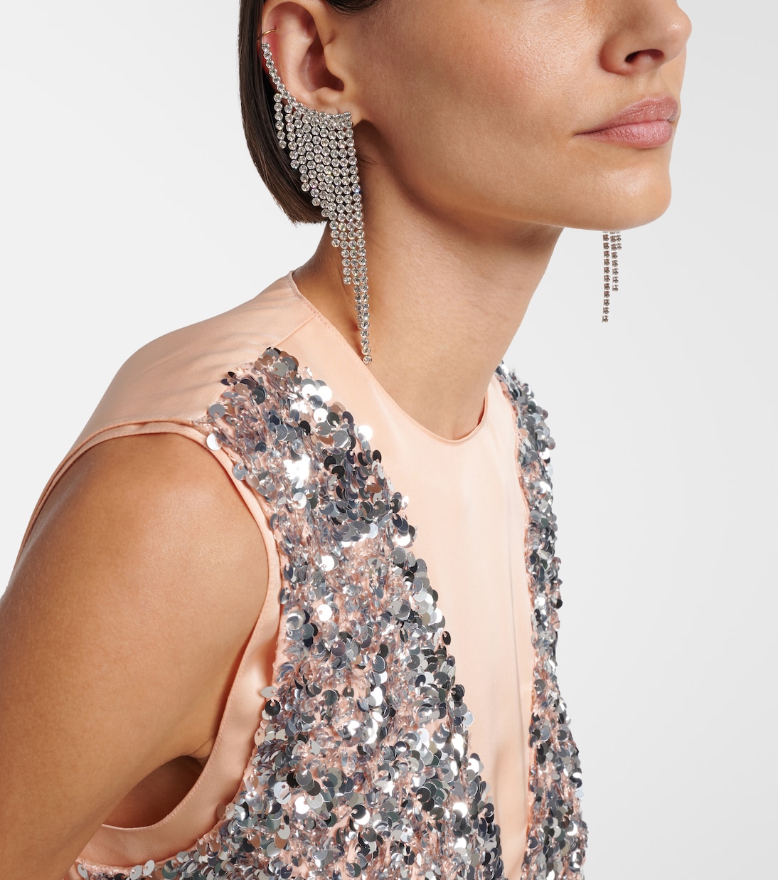 Embellished drop earrings | Rabanne