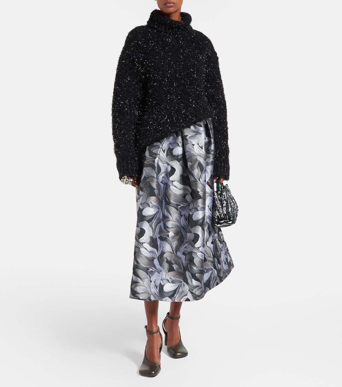 Rollkragenpullover aus einem Wollgemisch | Dries Van Noten