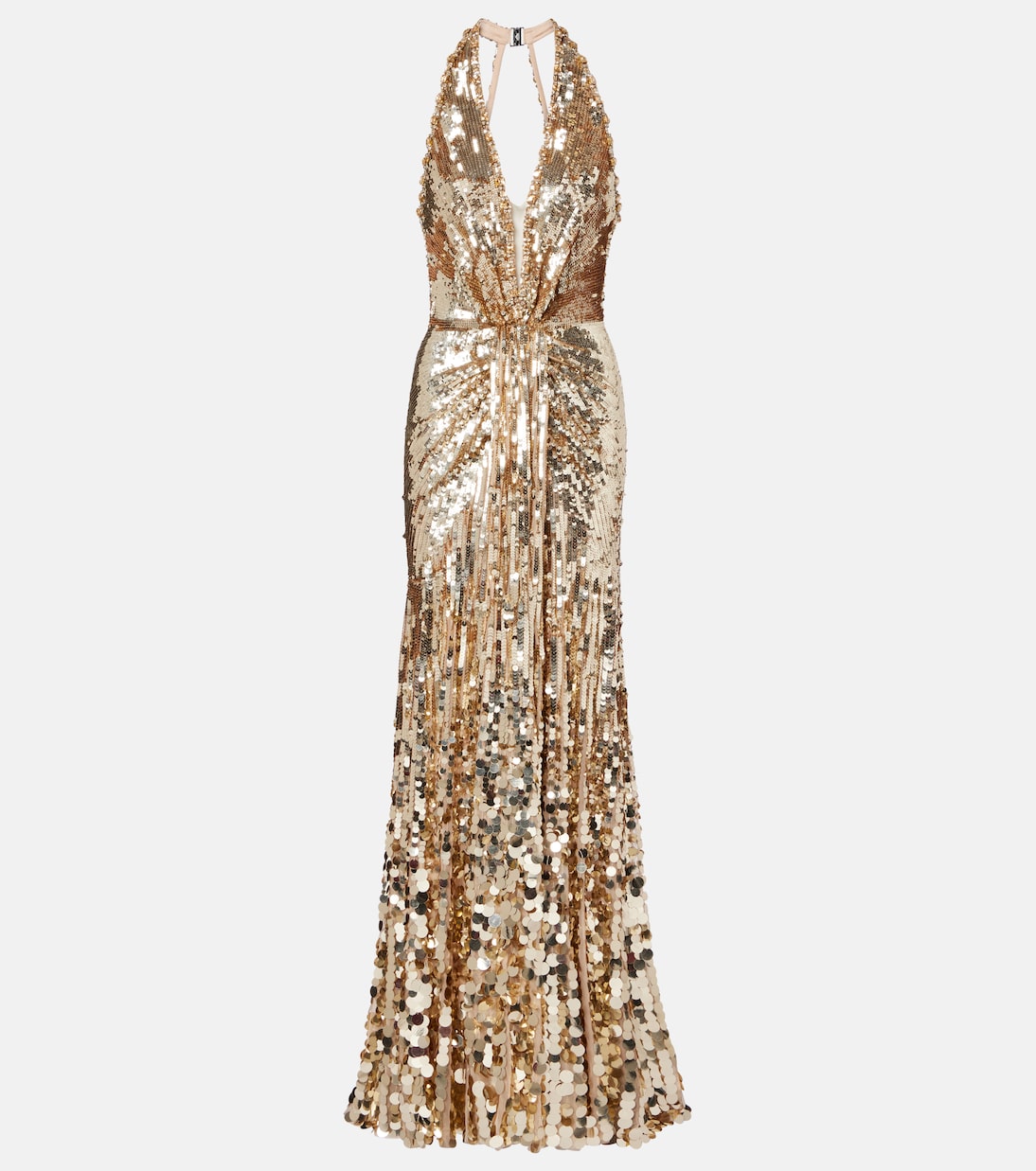 Robe longue Mars à sequins | Jenny Packham