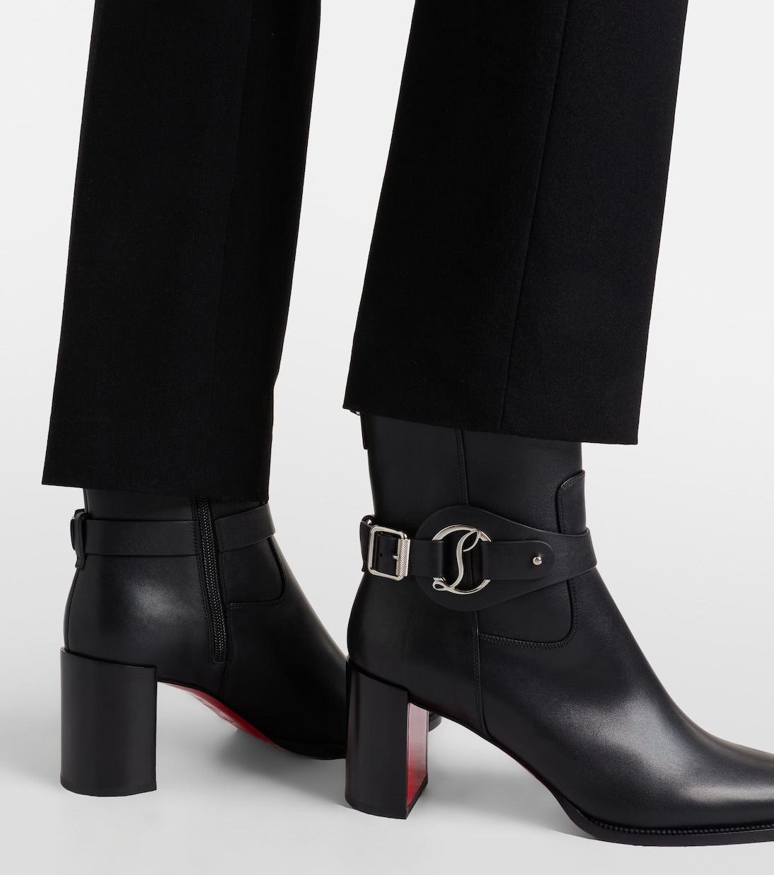 Dianouchette 70 leather ankle boots | Christian Louboutin