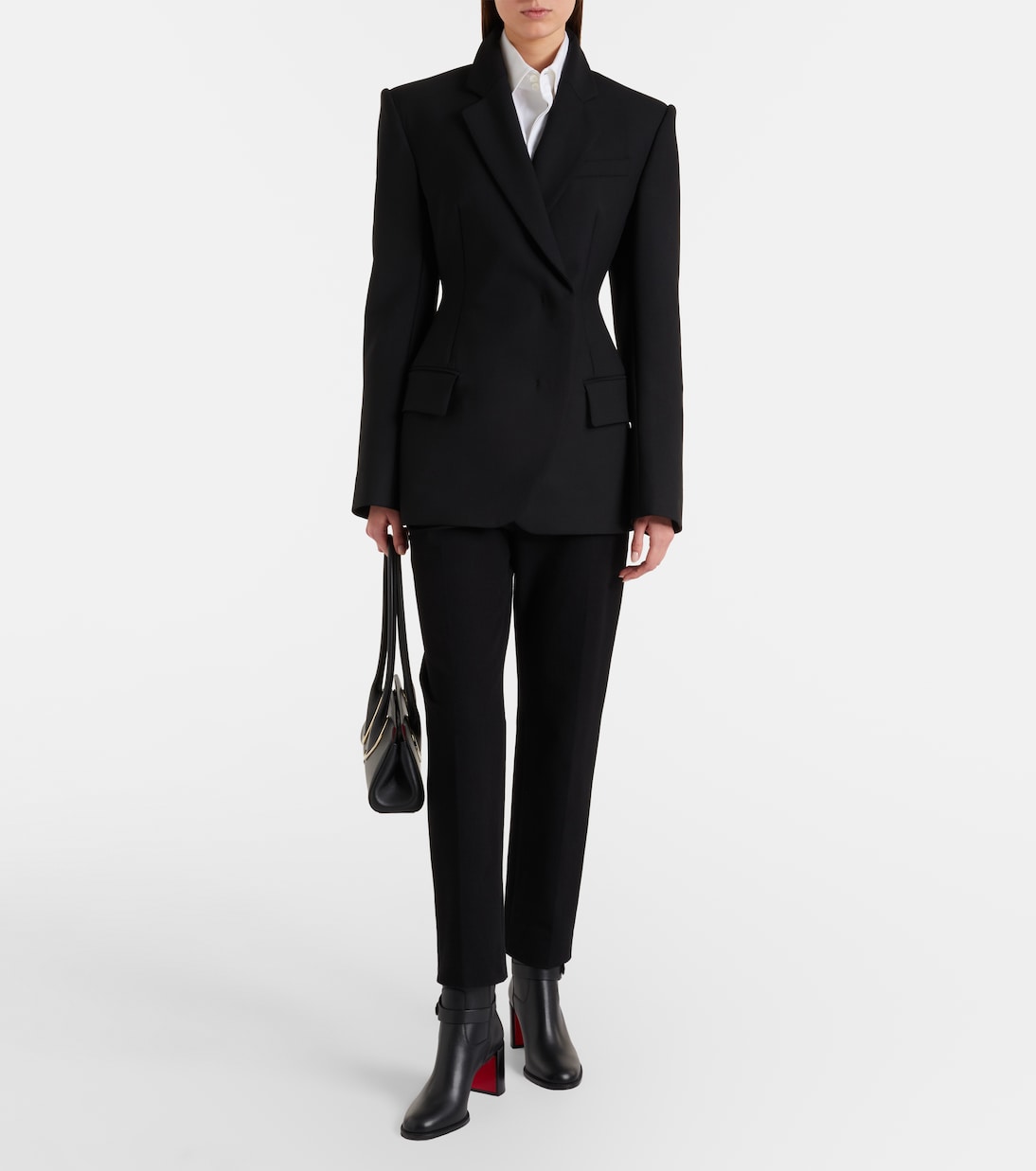 Dianouchette 70 leather ankle boots | Christian Louboutin