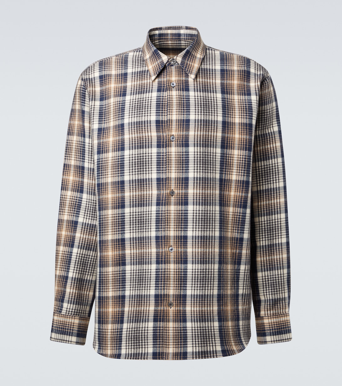 x Aaron Levine View checked cotton shirt | Studio Nicholson