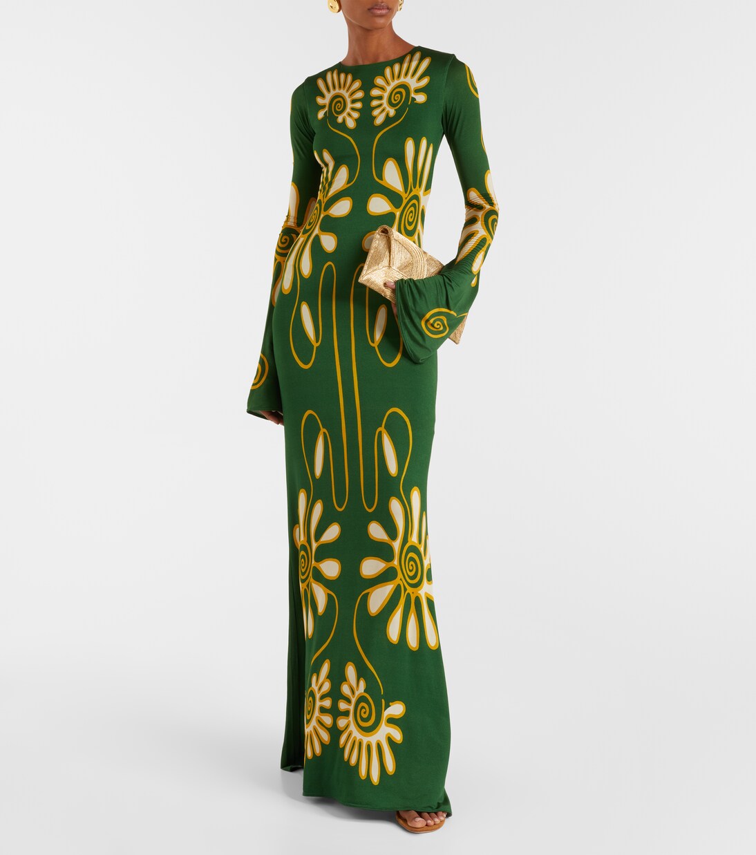 Amay printed maxi dress | Cala de la Cruz