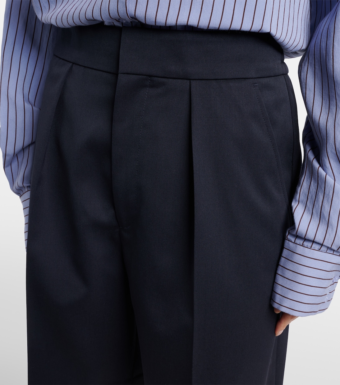 High-rise Bermuda shorts | Victoria Beckham