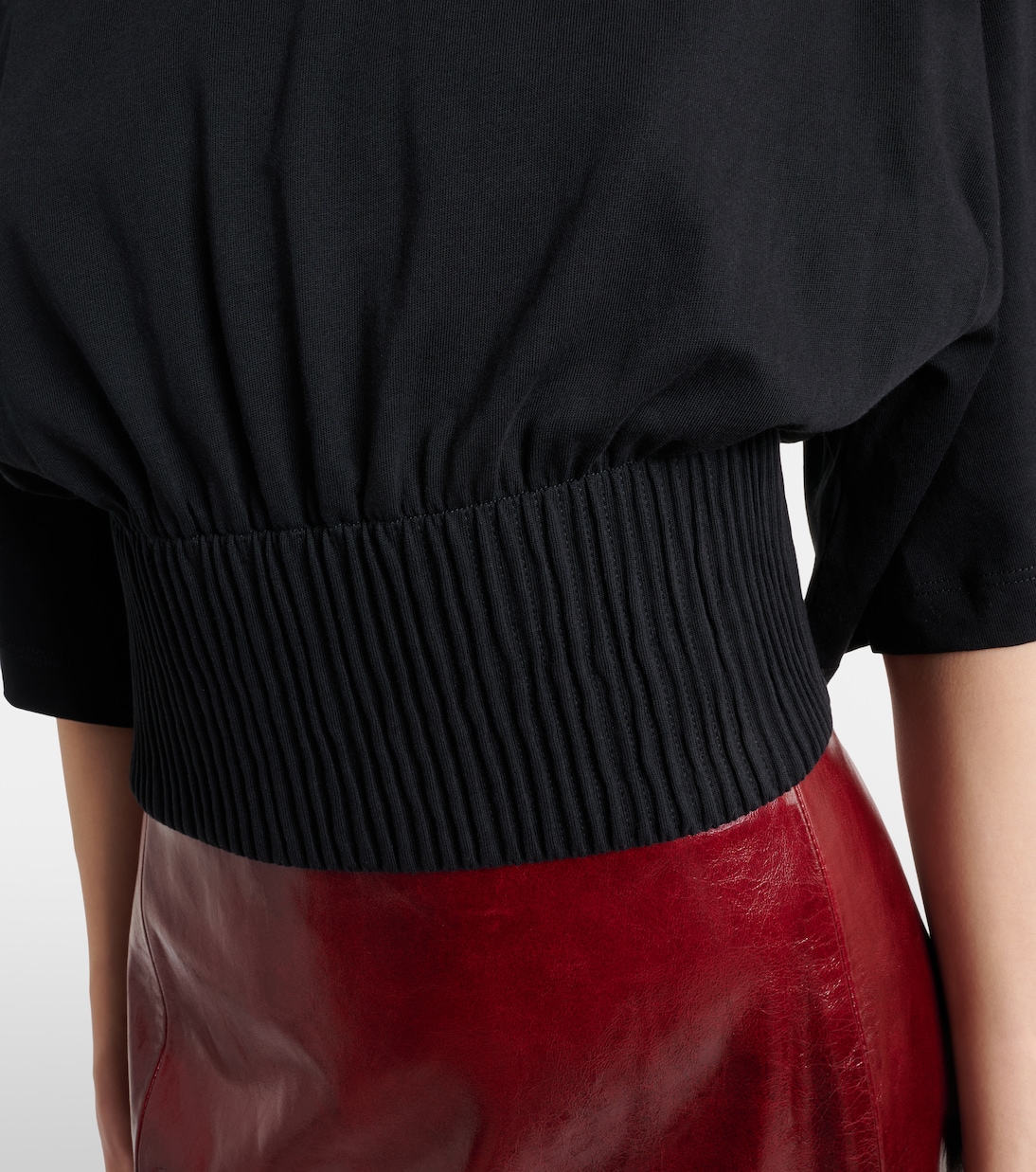 Fosco cotton jersey top | Sportmax