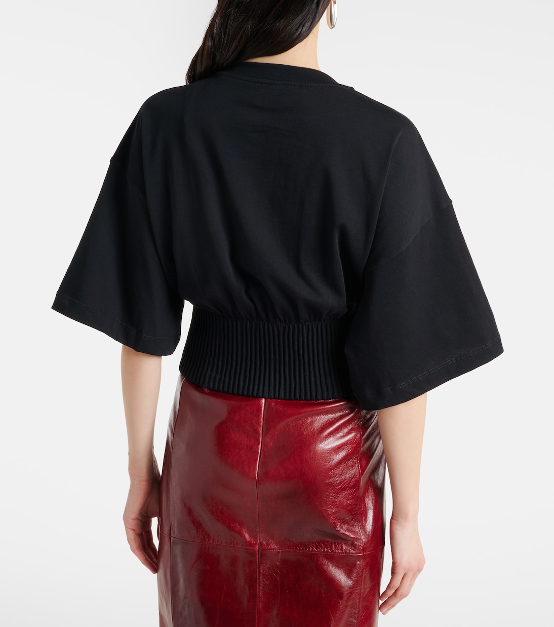 Fosco cotton jersey top | Sportmax