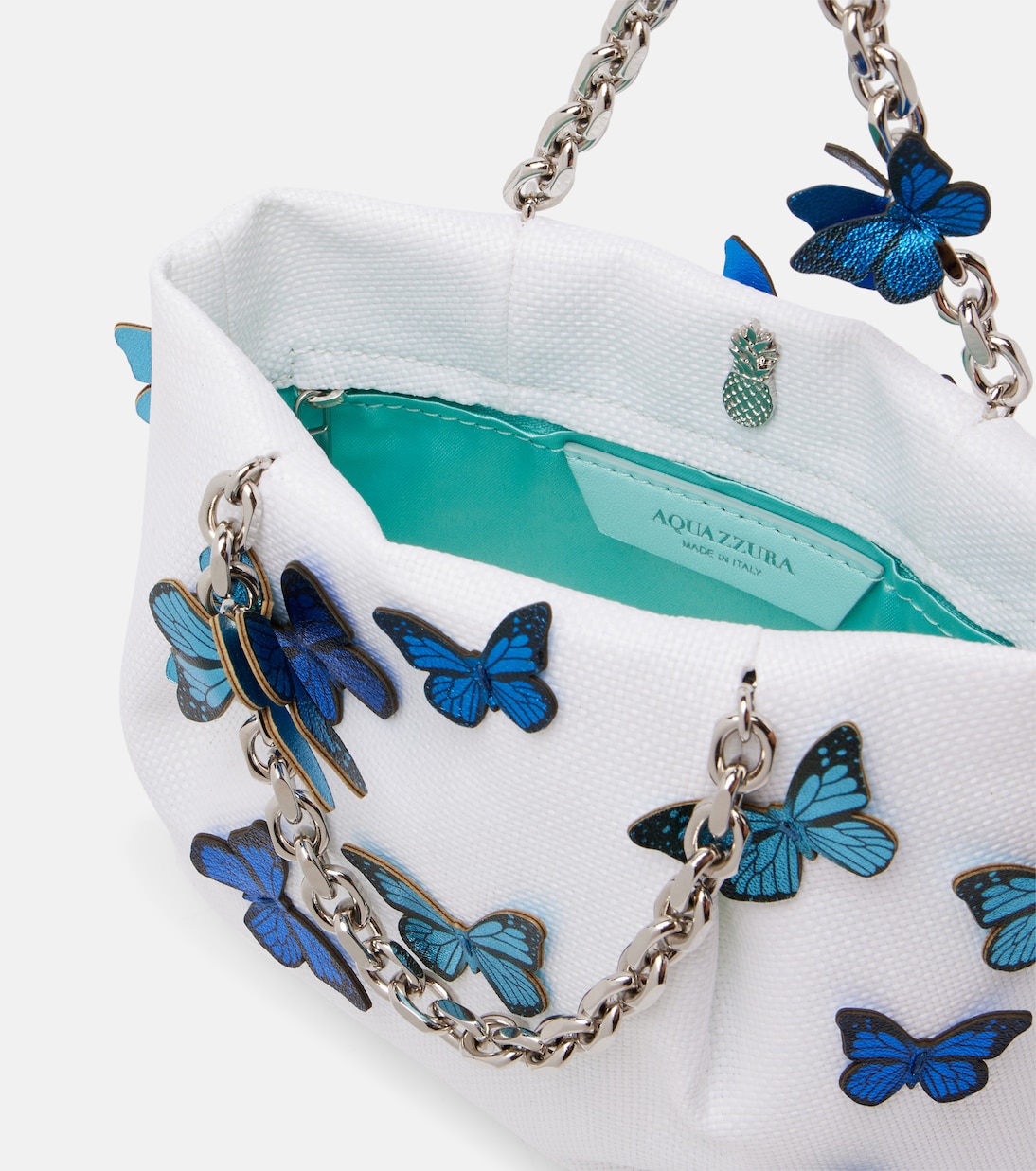 Tote Bag Papillon Mini aus Raffiabast | Aquazzura