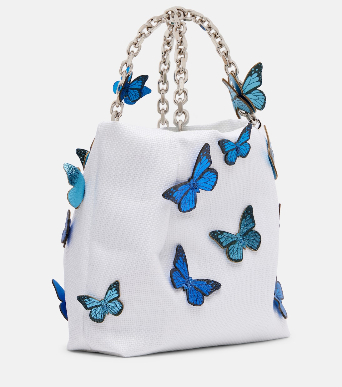 Tote Bag Papillon Mini aus Raffiabast | Aquazzura