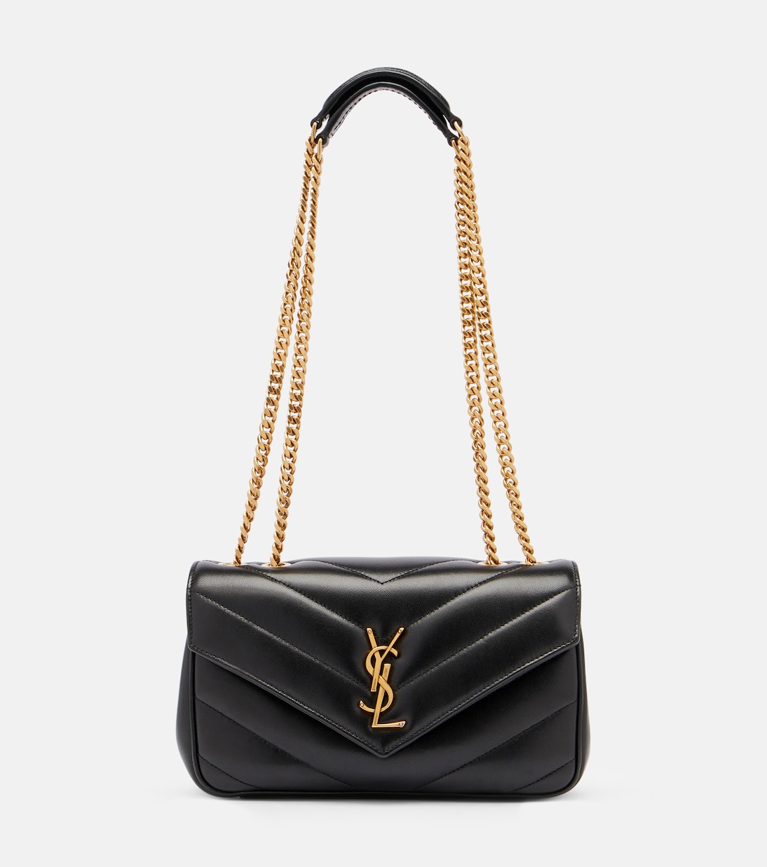 Loulou Small leather shoulder bag | Saint Laurent