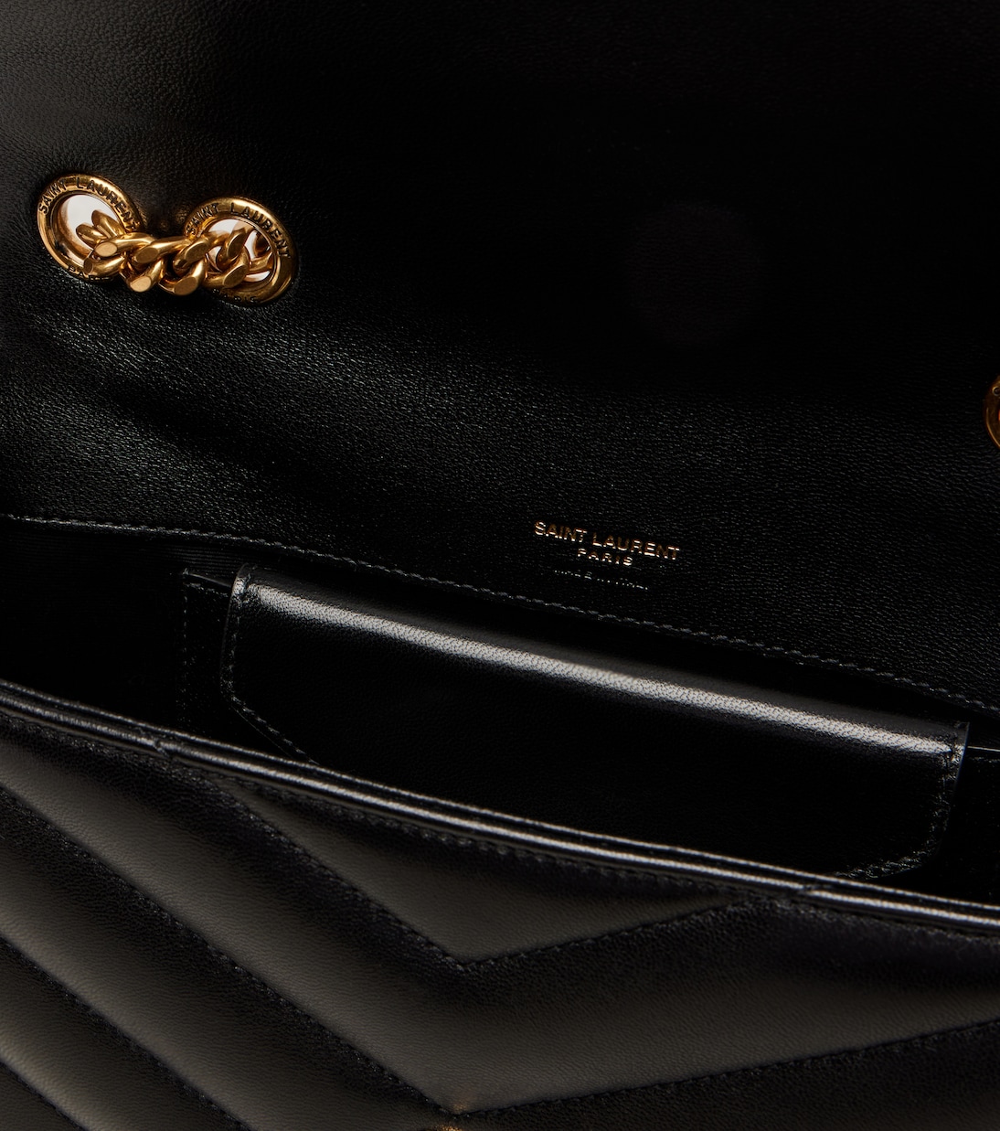 Loulou Small leather shoulder bag | Saint Laurent