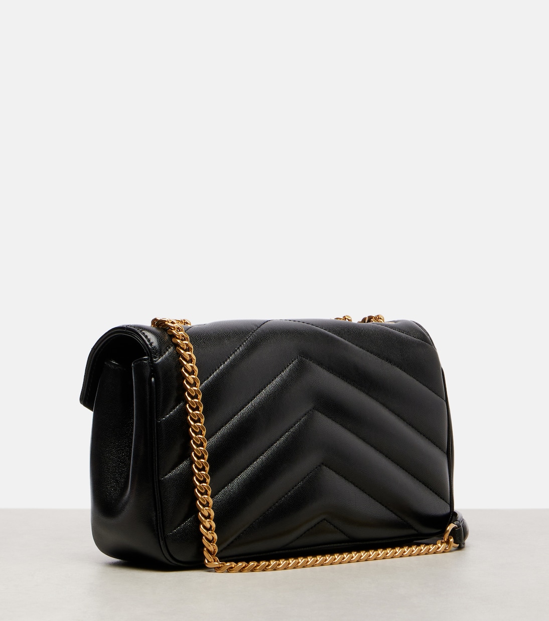 Loulou Small leather shoulder bag | Saint Laurent