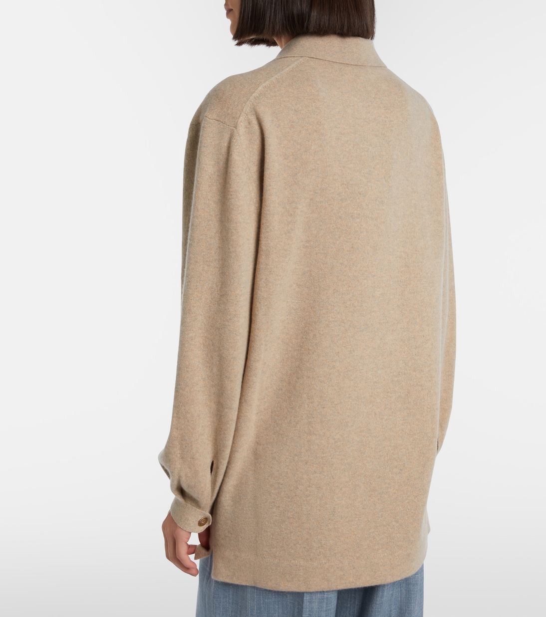 Classic cashmere polo sweater | Loro Piana