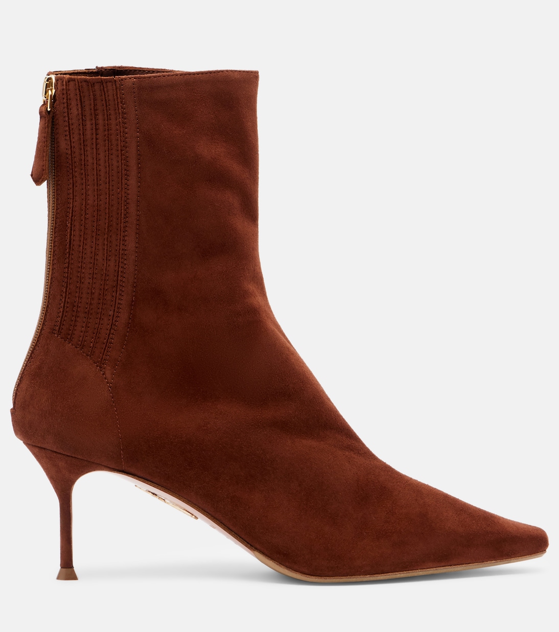 Saint Honoré 65 suede ankle boots | Aquazzura
