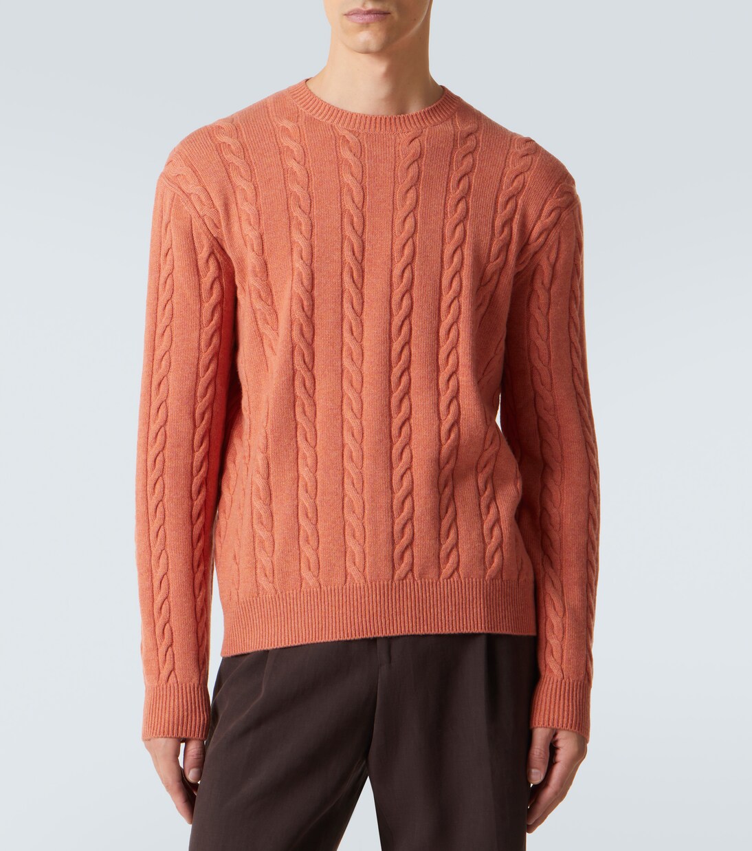 Cedar cable-knit cashmere sweater | Loro Piana