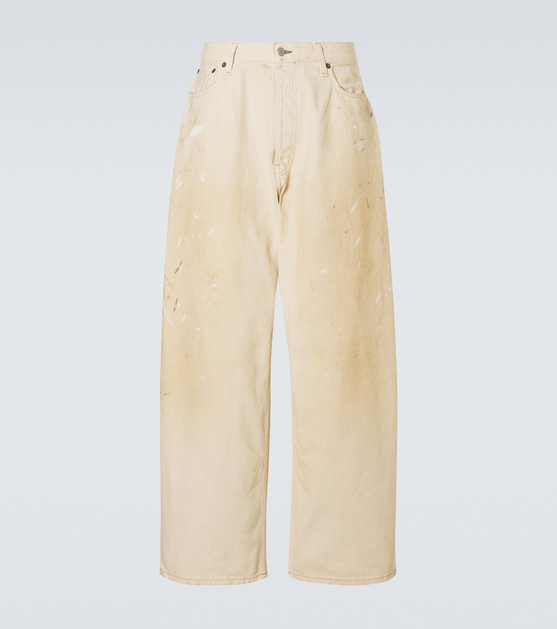 2023 distressed wide-leg jeans | Acne Studios