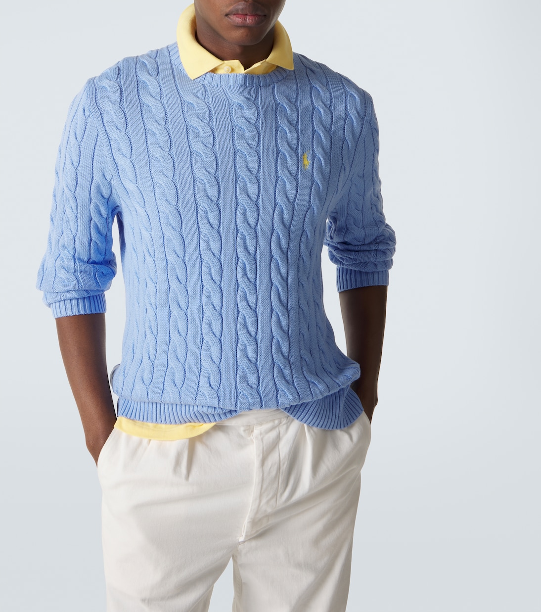 Jersey trenzado de algodón | Polo Ralph Lauren