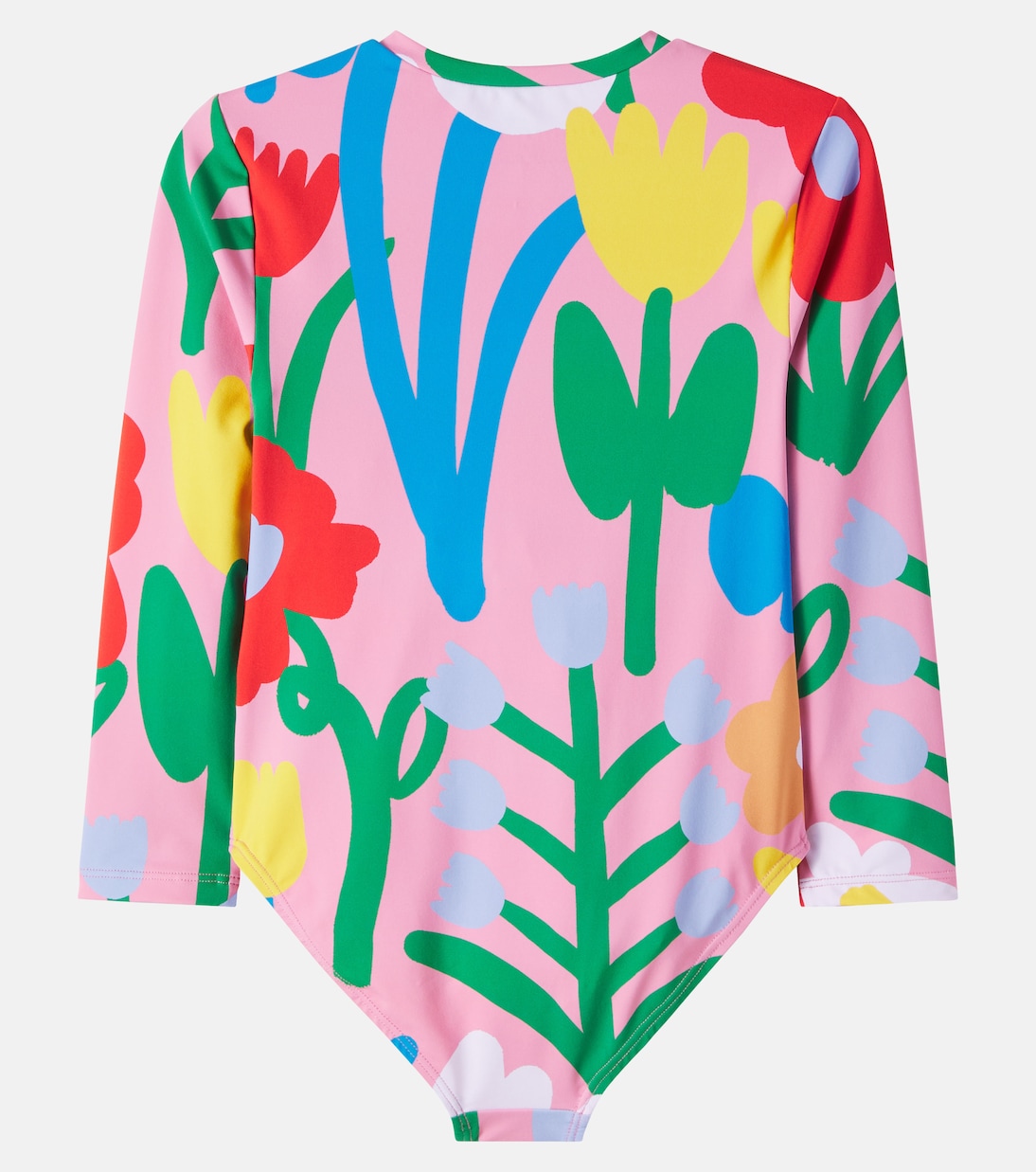 Floral rashguard swimsuit | Stella McCartney Kids