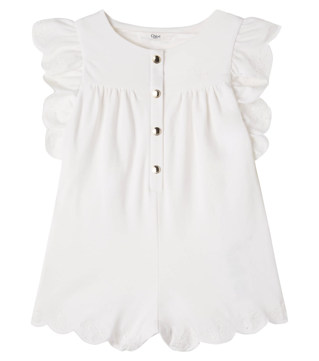 Baby - Pagliaccetto in cotone | Chloé Kids