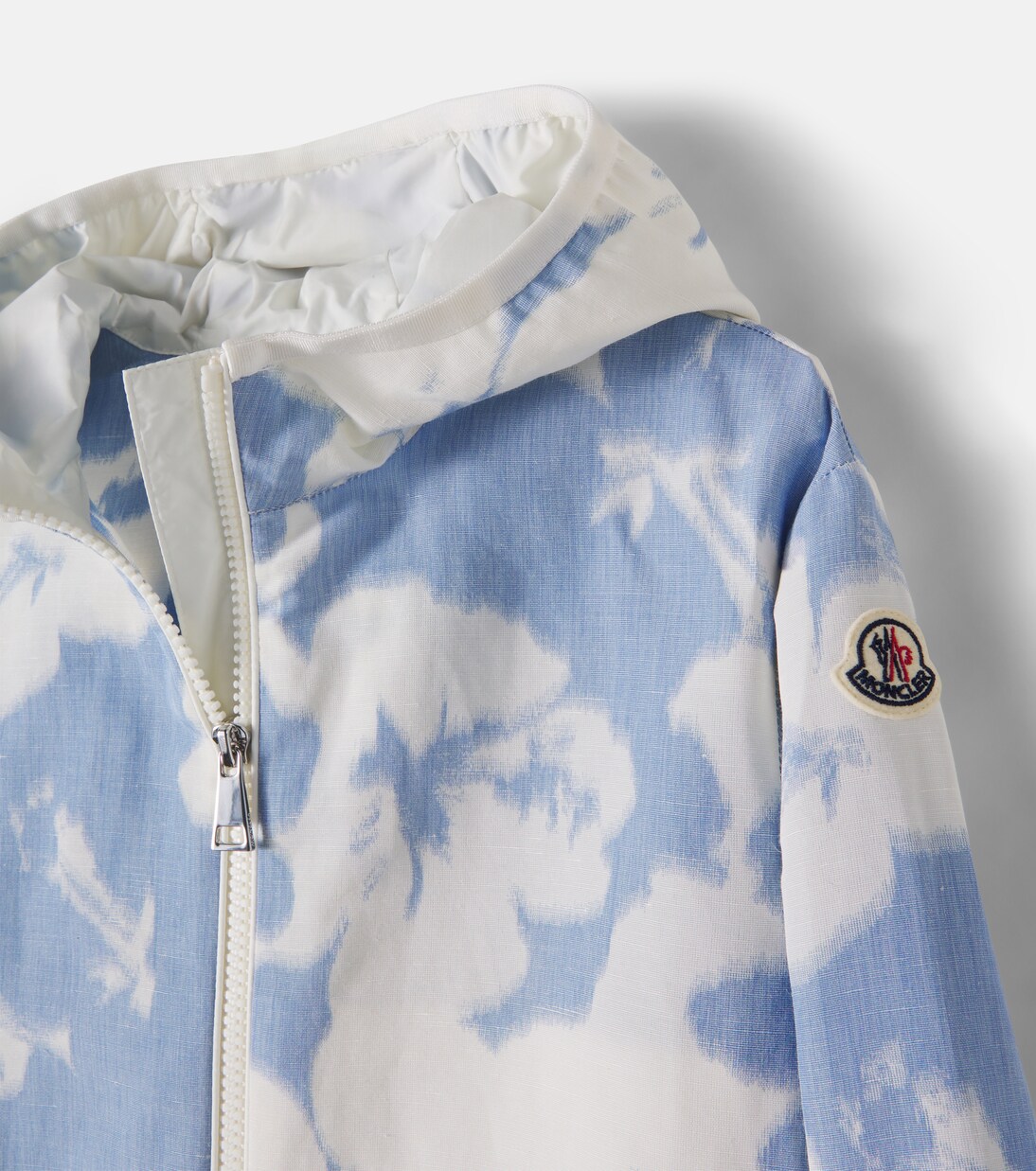 Agnesine floral hooded jacket | Moncler Enfant