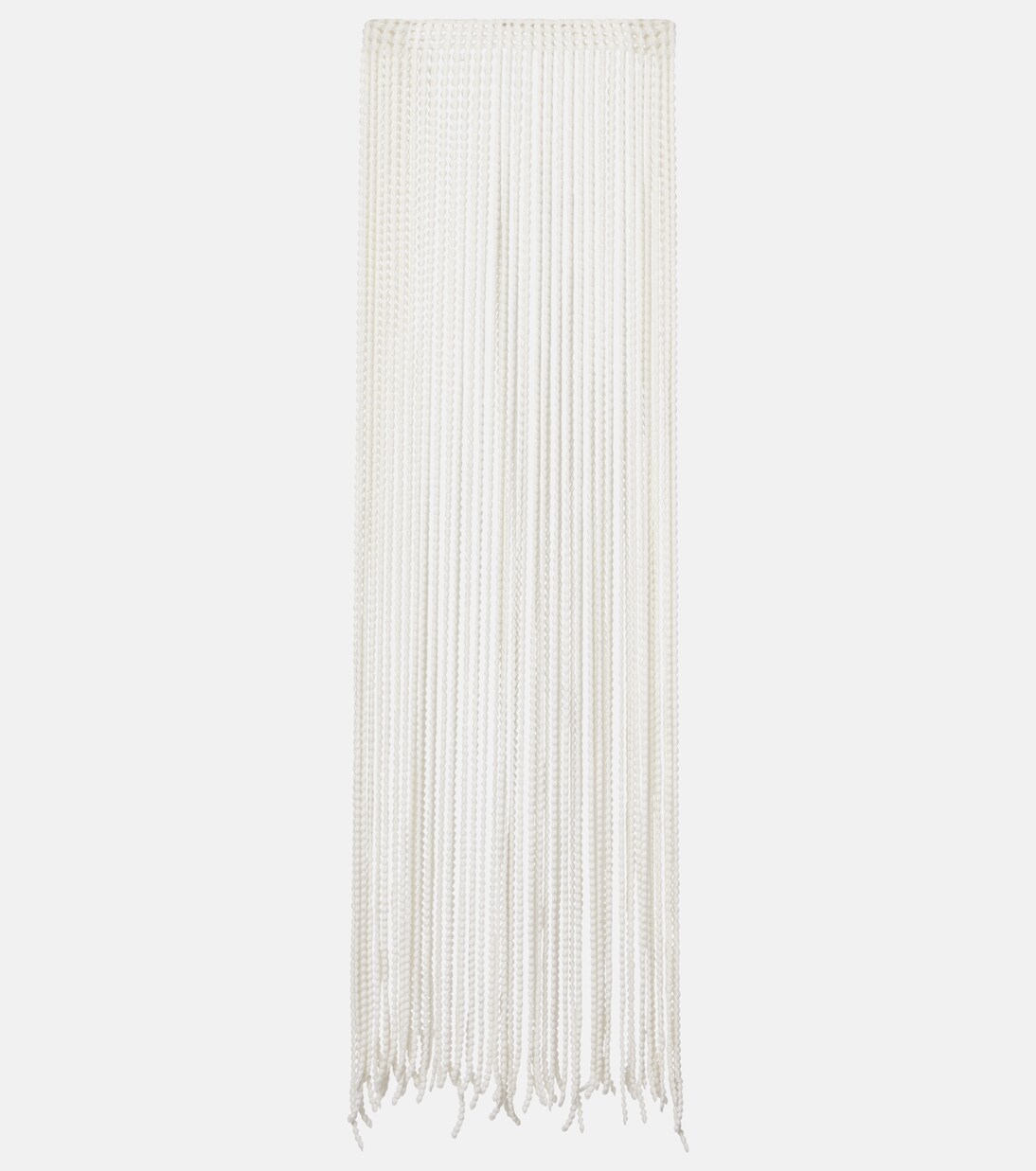 Beaded fringed scarf | Alaïa