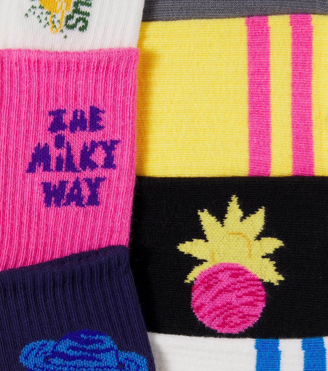 Set of 7 cotton-blend pairs of socks | Mini Rodini