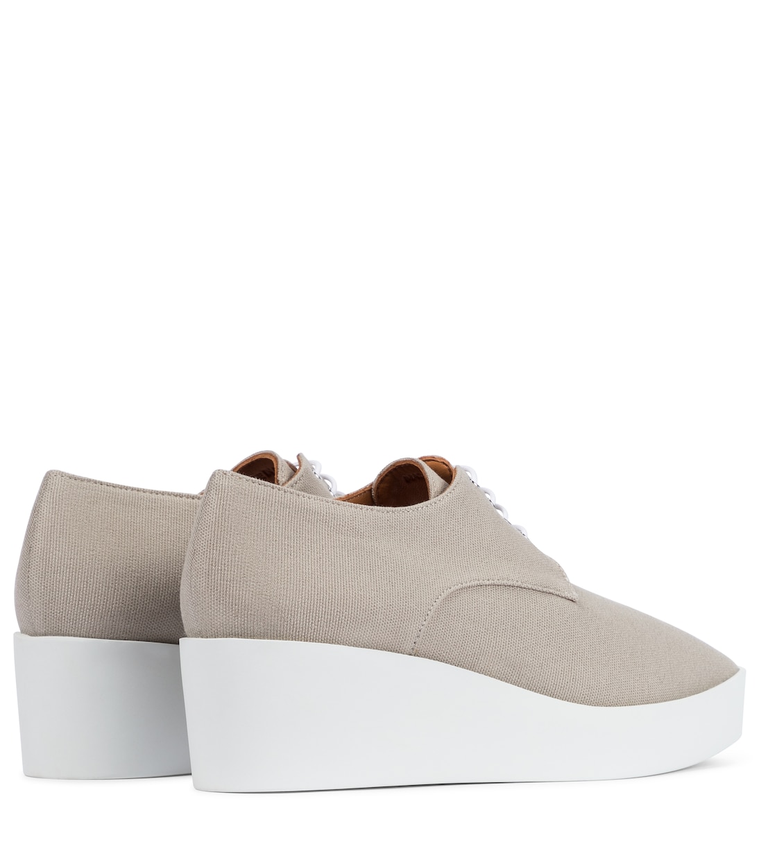 Lindsi platform canvas Derby shoes | Clergerie
