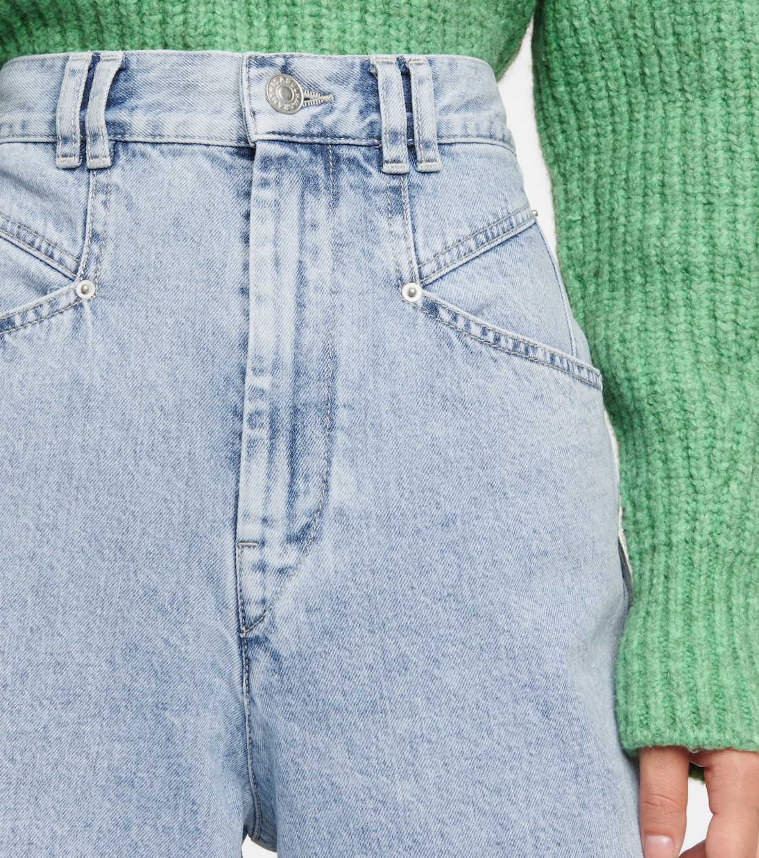 Dilali frayed cropped jeans | Isabel Marant