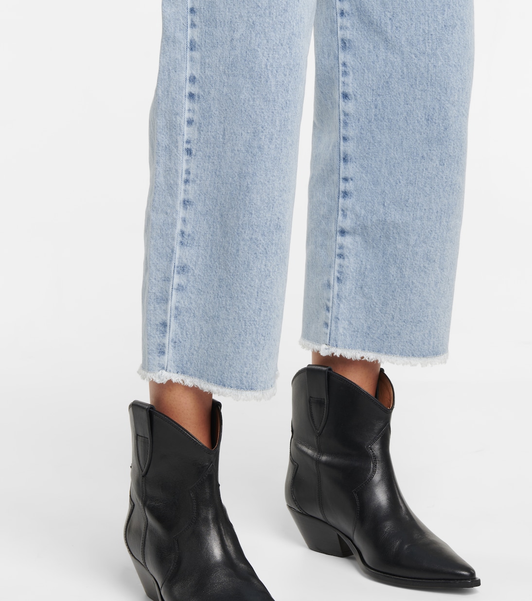 Dilali frayed cropped jeans | Isabel Marant