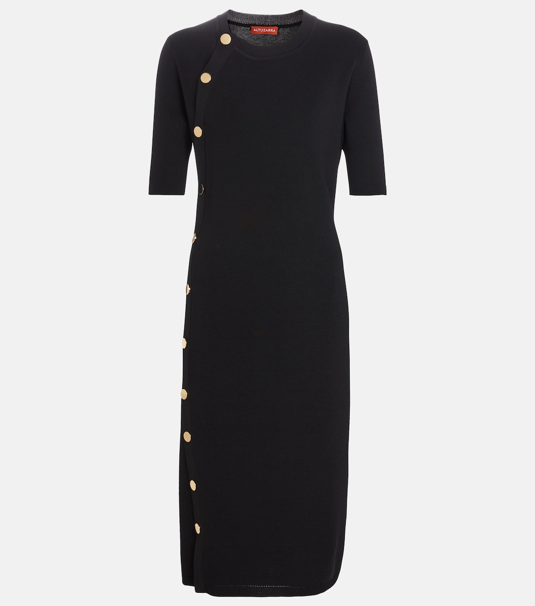 Vestido midi Minamoto de punto | Altuzarra