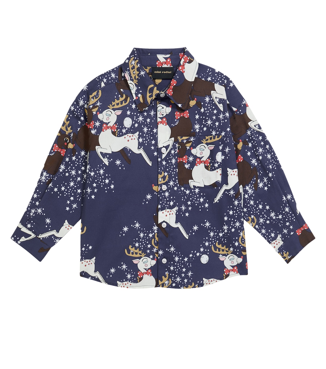 Camisa Reindeer de algodón | Mini Rodini