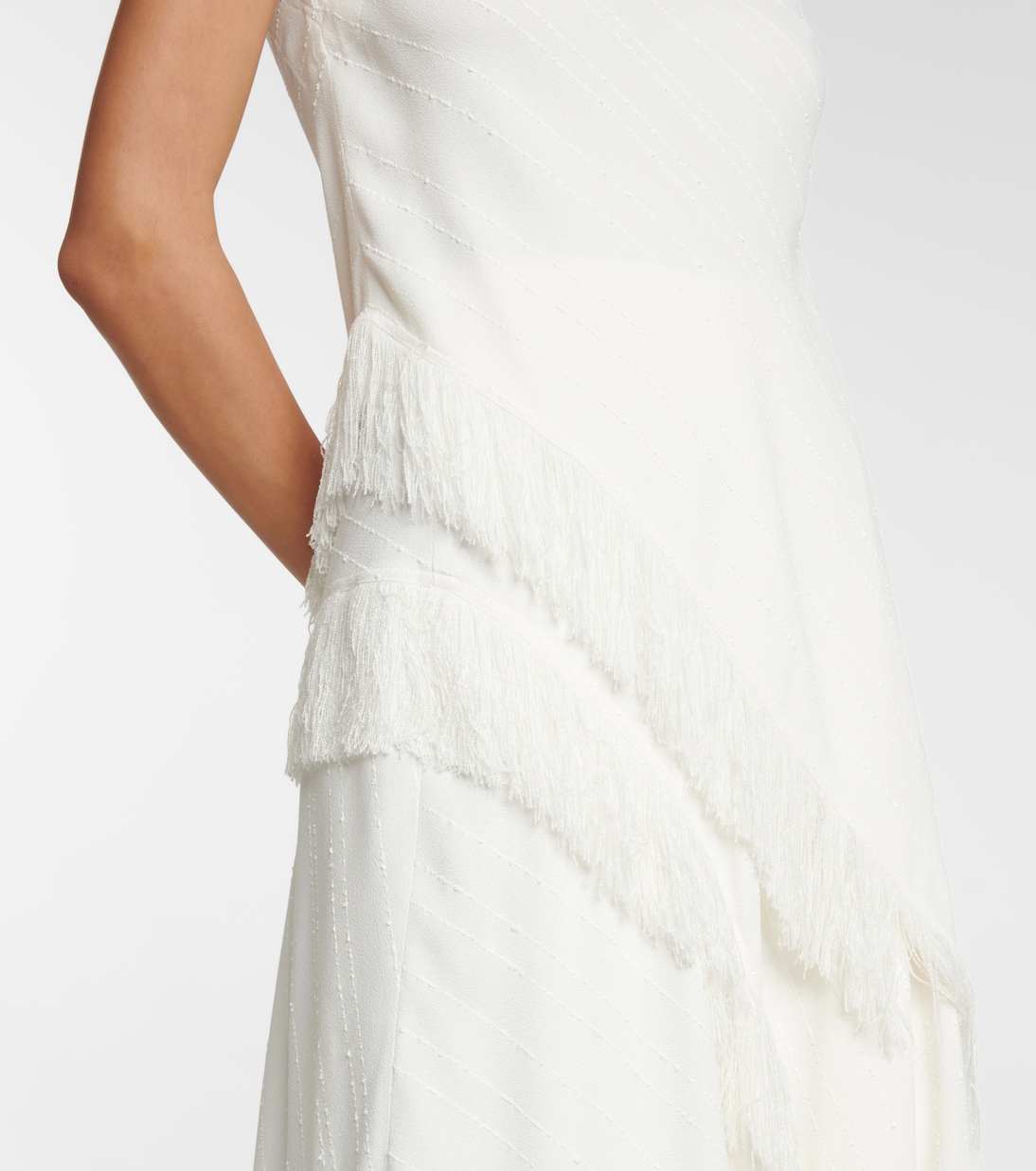 Asymmetrisches Top aus Crêpe | Proenza Schouler