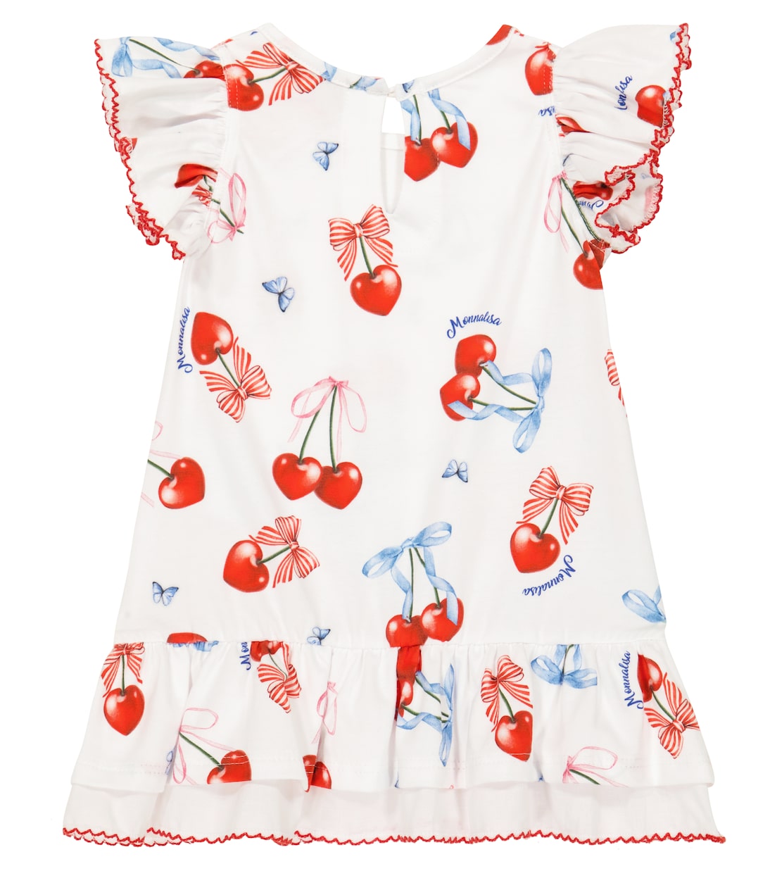 Baby Bedrucktes Kleid aus Jersey | Monnalisa