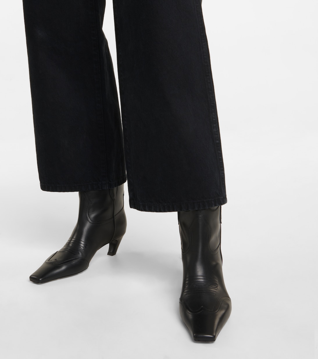 Bottines Dallas en cuir | Khaite