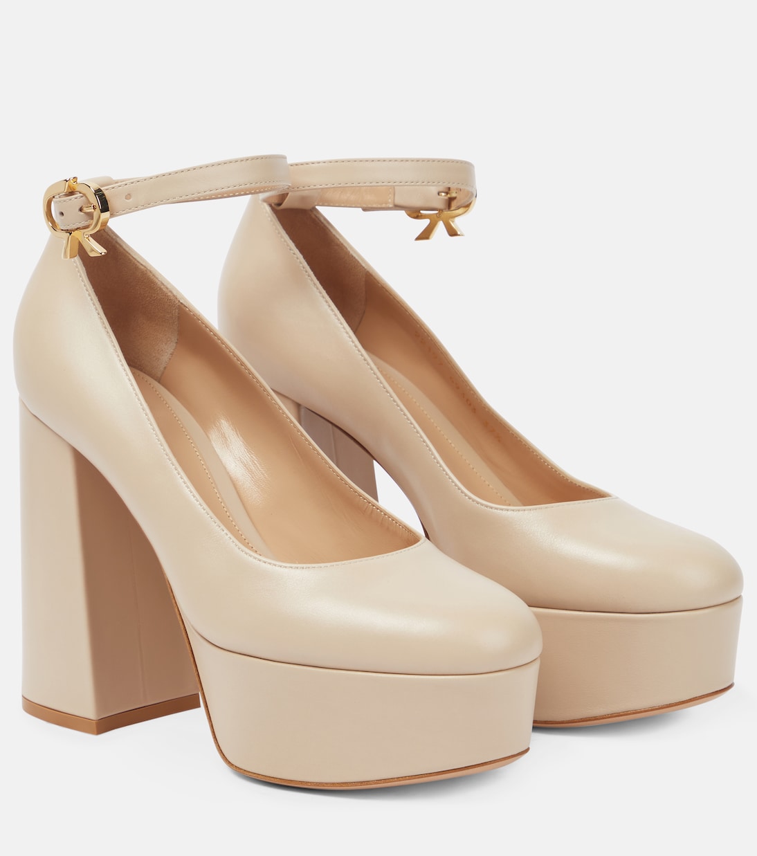 Vernice platform leather pumps | Gianvito Rossi