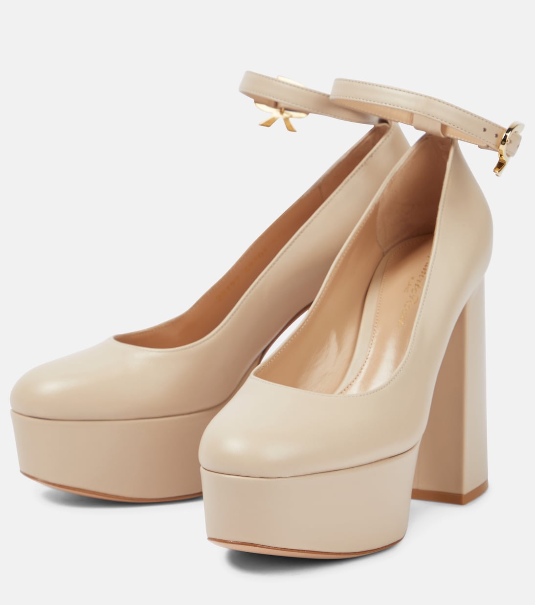 Vernice platform leather pumps | Gianvito Rossi