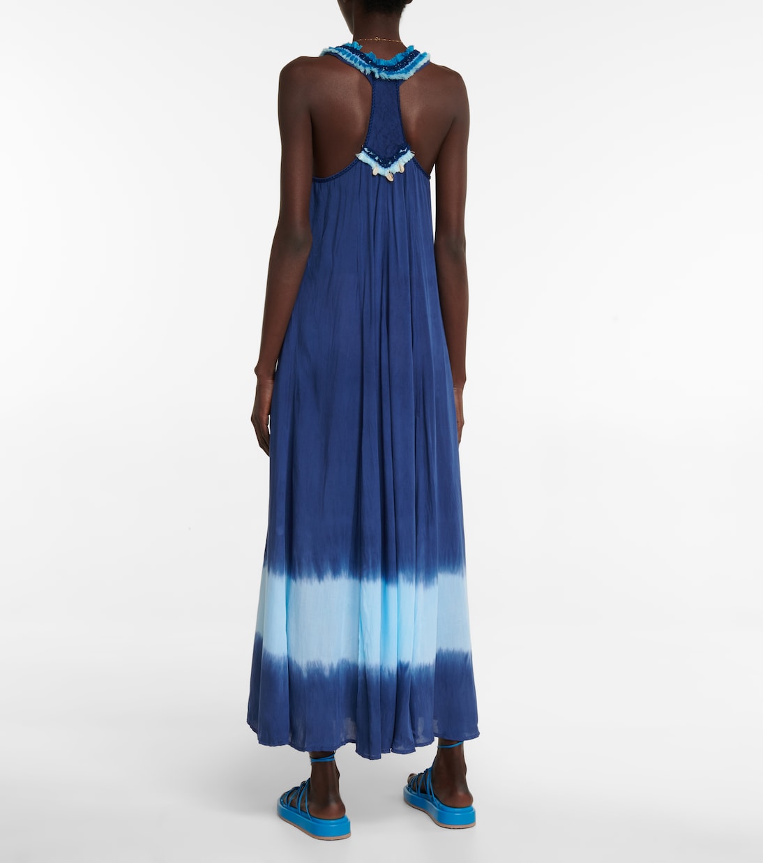 Robe longue Nava tie & dye | Poupette St Barth