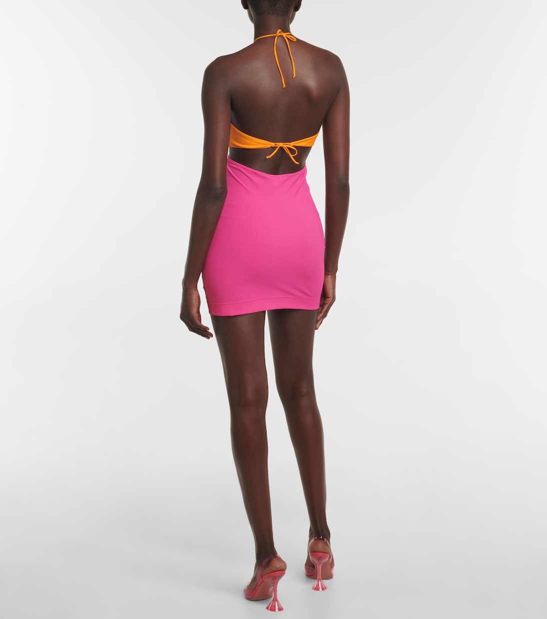 Cutout cotton minidress | Nensi Dojaka