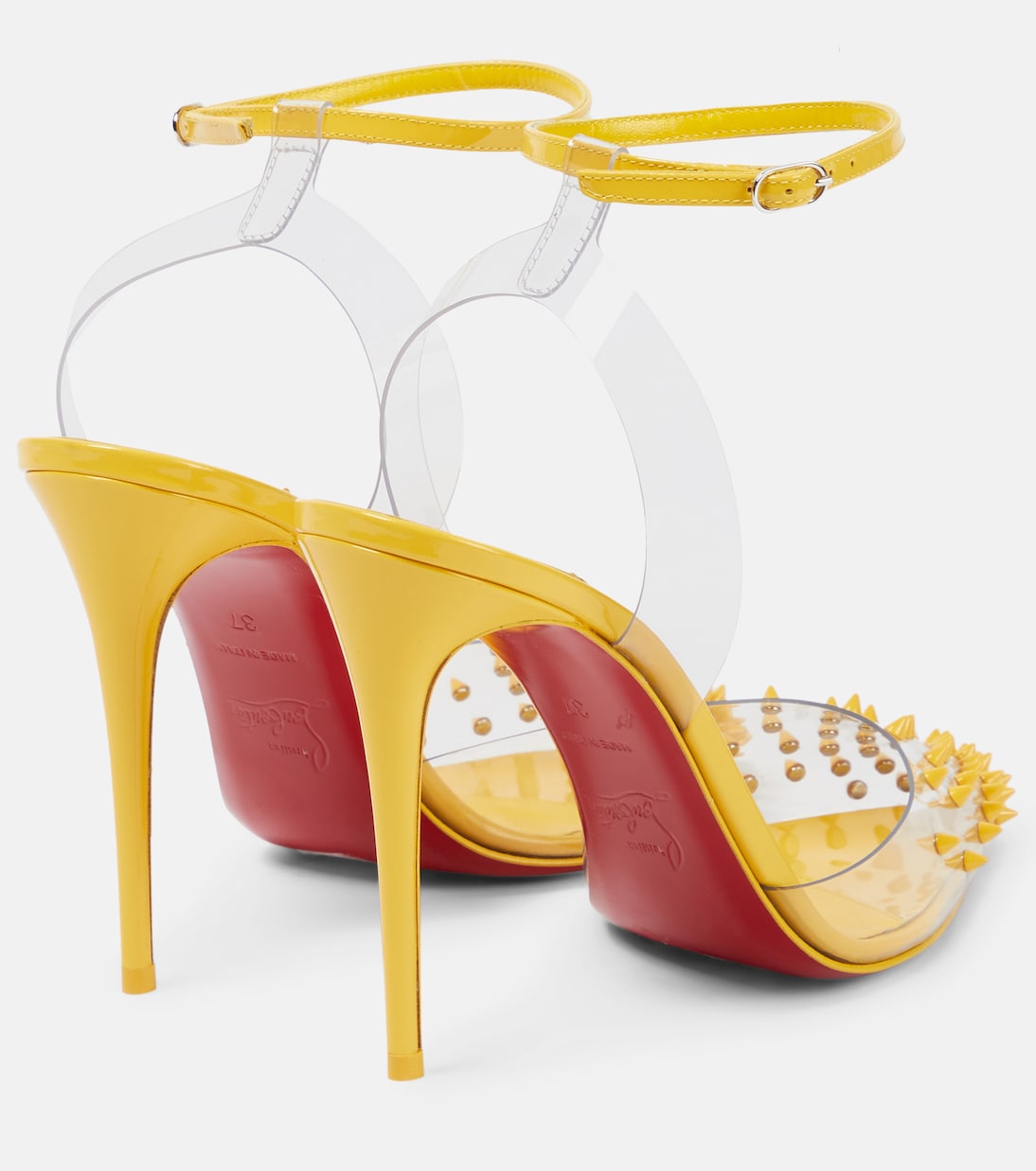 Pumps Spikoo 100 in PVC e vernice | Christian Louboutin