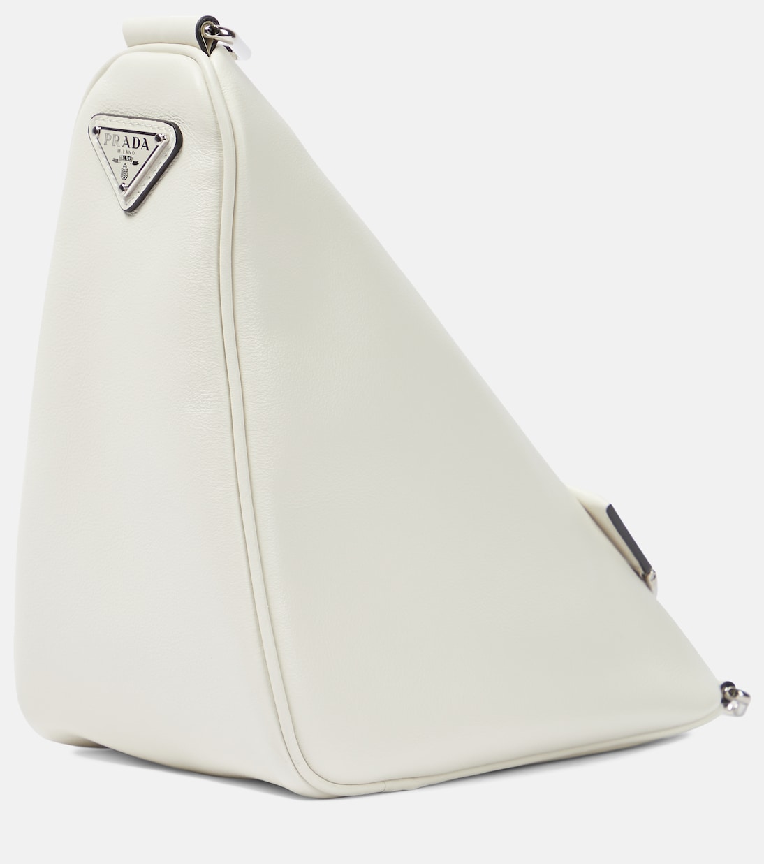 Borsa a spalla Prada Triangle in pelle | Prada