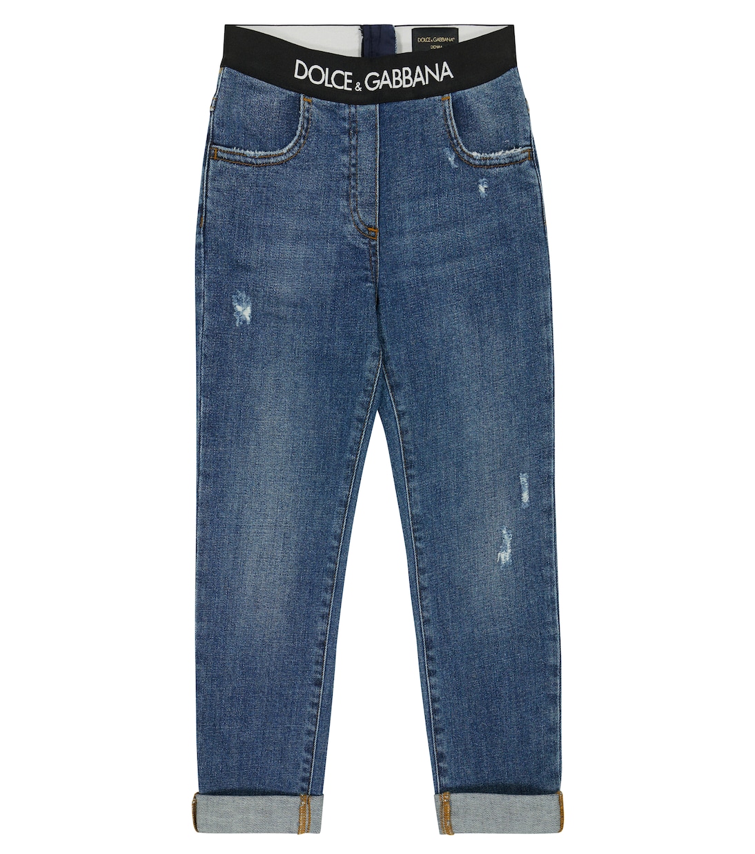 Distressed Jeans | Dolce&Gabbana Kids