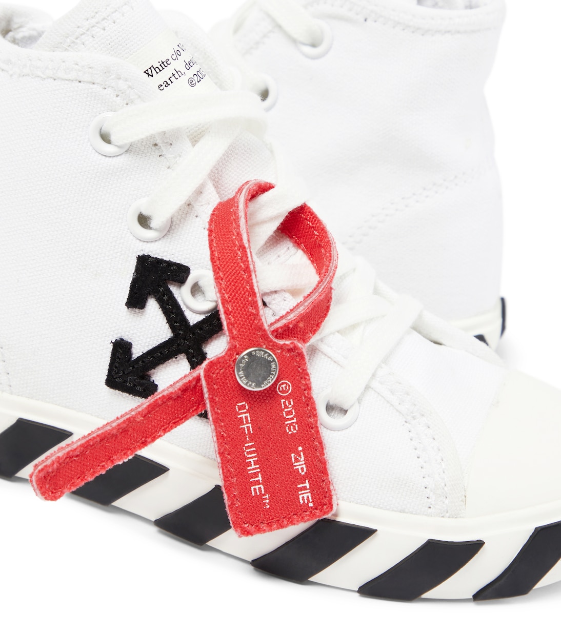Vulcanized canvas sneakers | Off-White Kids