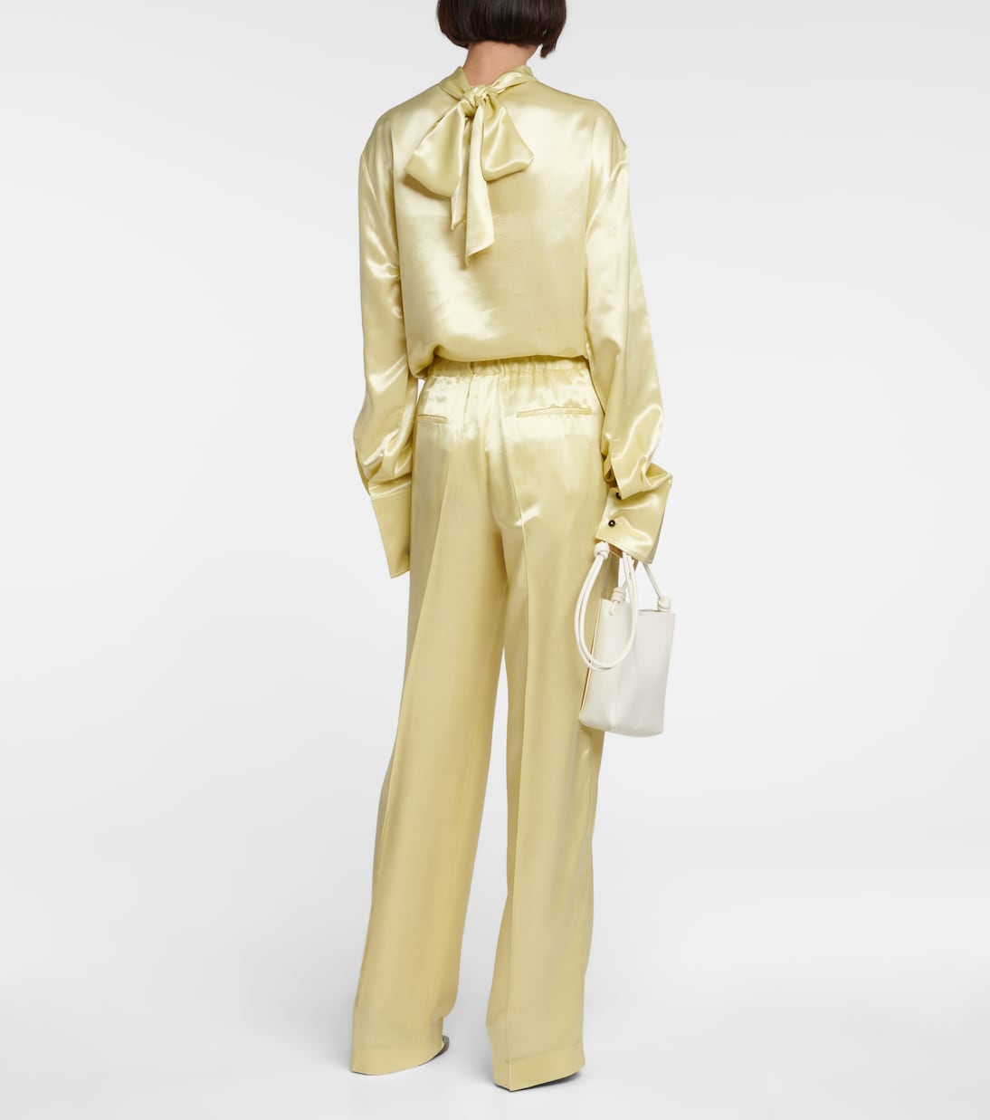 Pantaloni in raso | Jil Sander