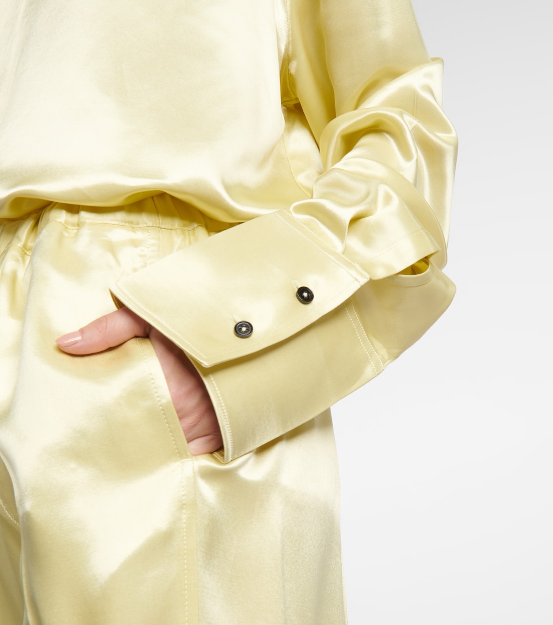 Pantaloni in raso | Jil Sander