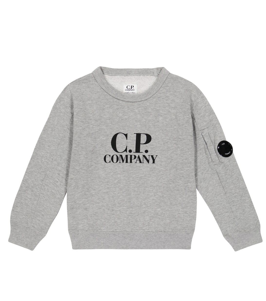 Felpa in cotone con logo | C.P. Company Kids