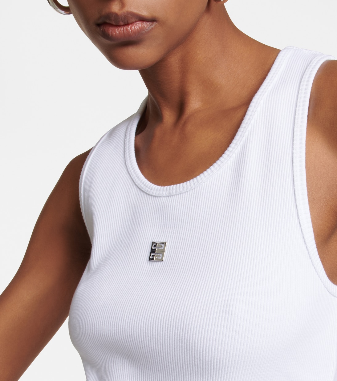 Tank top de algodón con 4G | Givenchy