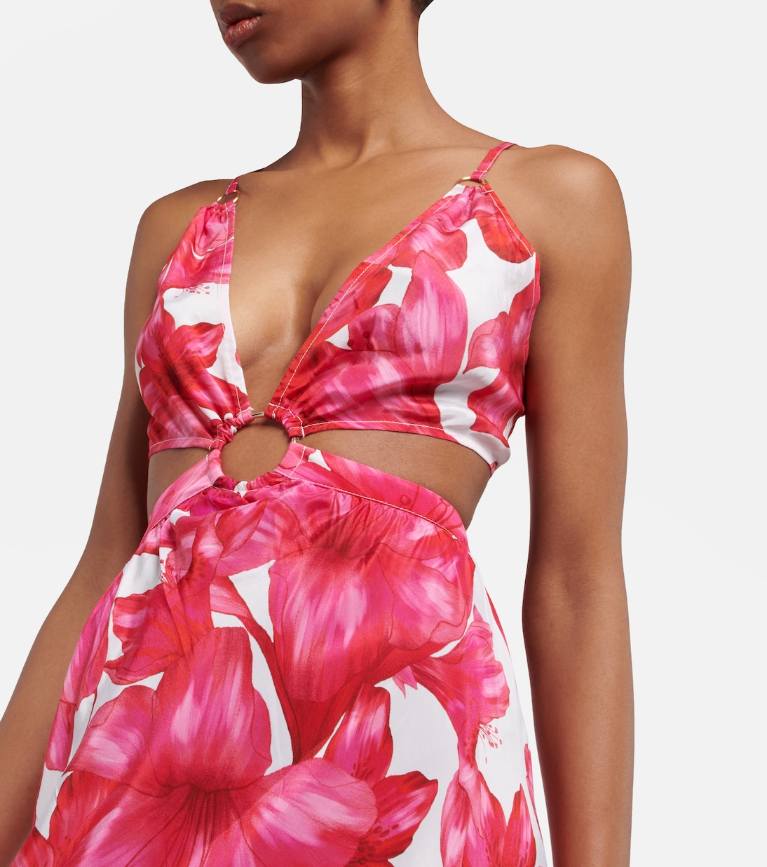 Colette floral cutout maxi dress | Alexandra Miro