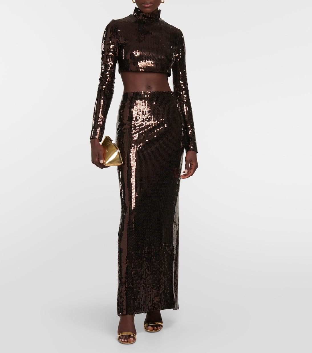 Cherilyn sequined crop top | Taller Marmo