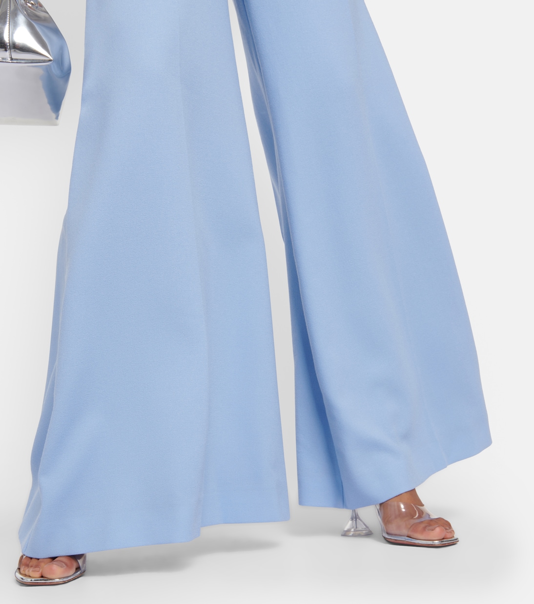 Mono flared Whitney de crepé de lana | Emilia Wickstead