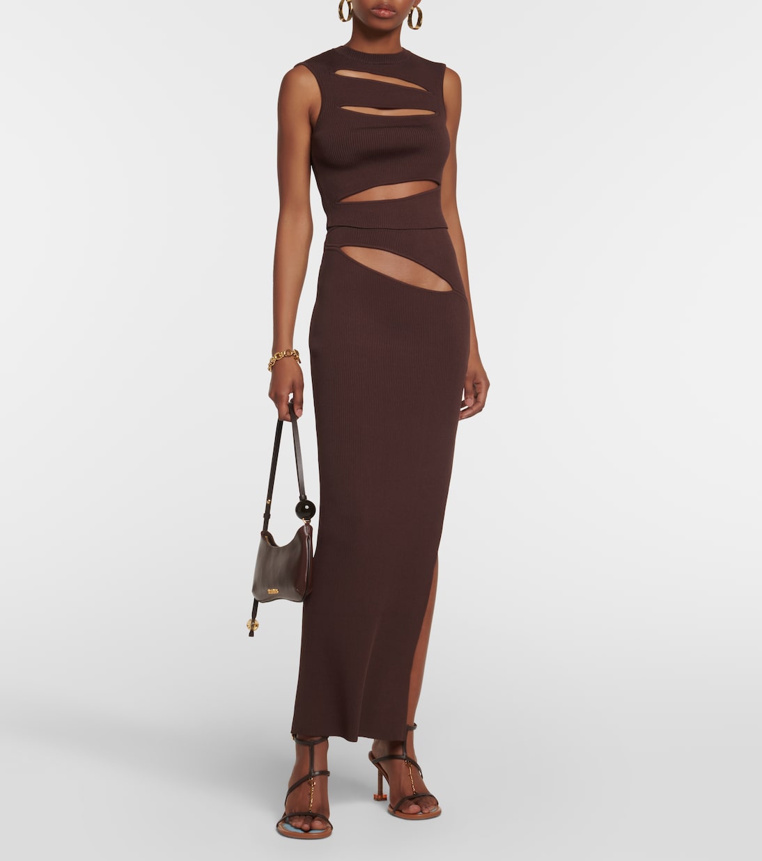 Top in maglia a coste con cut-out | Christopher Esber