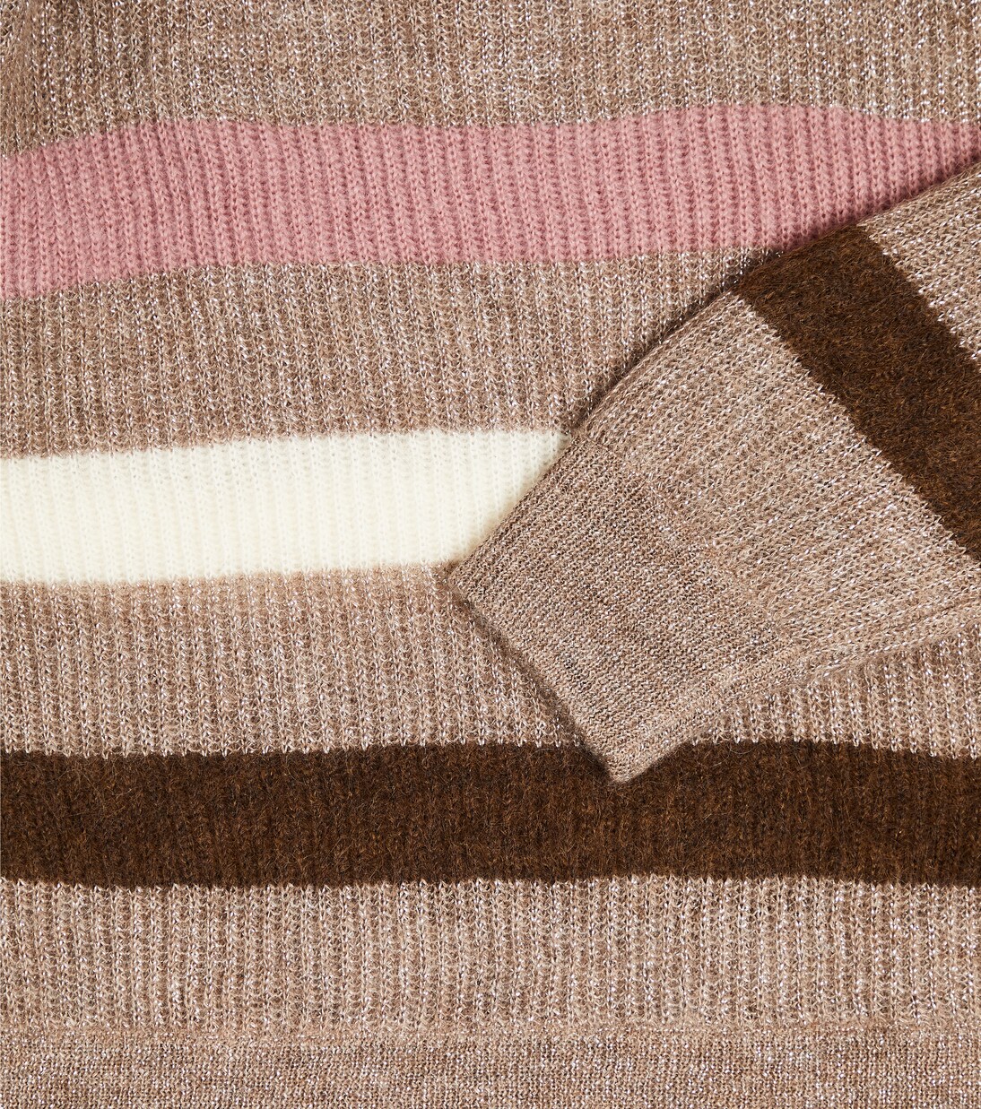 Mohair-blend striped sweater | Brunello Cucinelli Kids